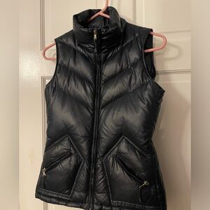 J. Crew Navy Blue Down Puffer Vest EUC  XS.
